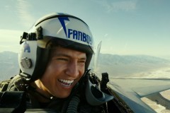 Top Gun: Maverick, Danny Ramirez in volo in una scena del film