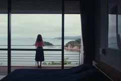 Viaggio in Giappone, Isabelle Huppert in una sequenza del film