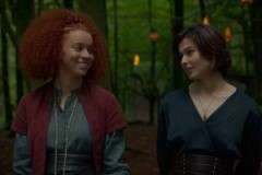 Willow, Erin Kellyman e Ruby Cruz in una scena del quinto episodio della serie