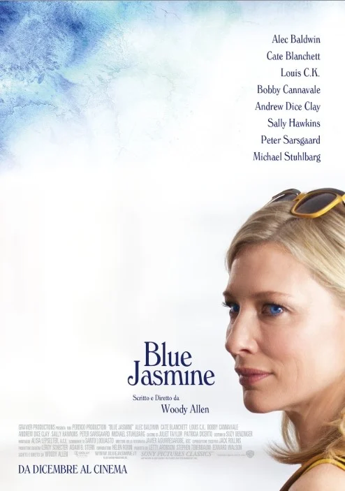 Blue Jasmine, la locandina italiana del film di Woody Allen