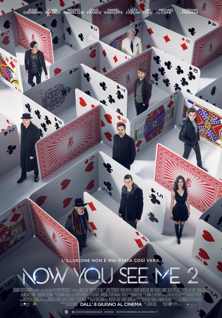 Now You See Me 2 poster locandina