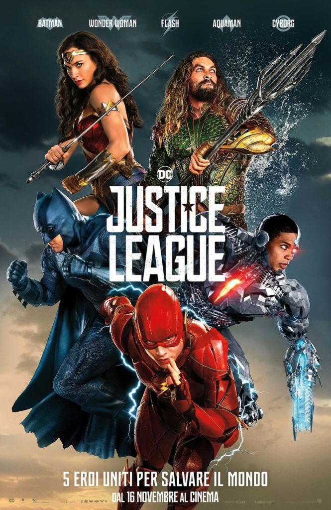 Justice League poster locandina