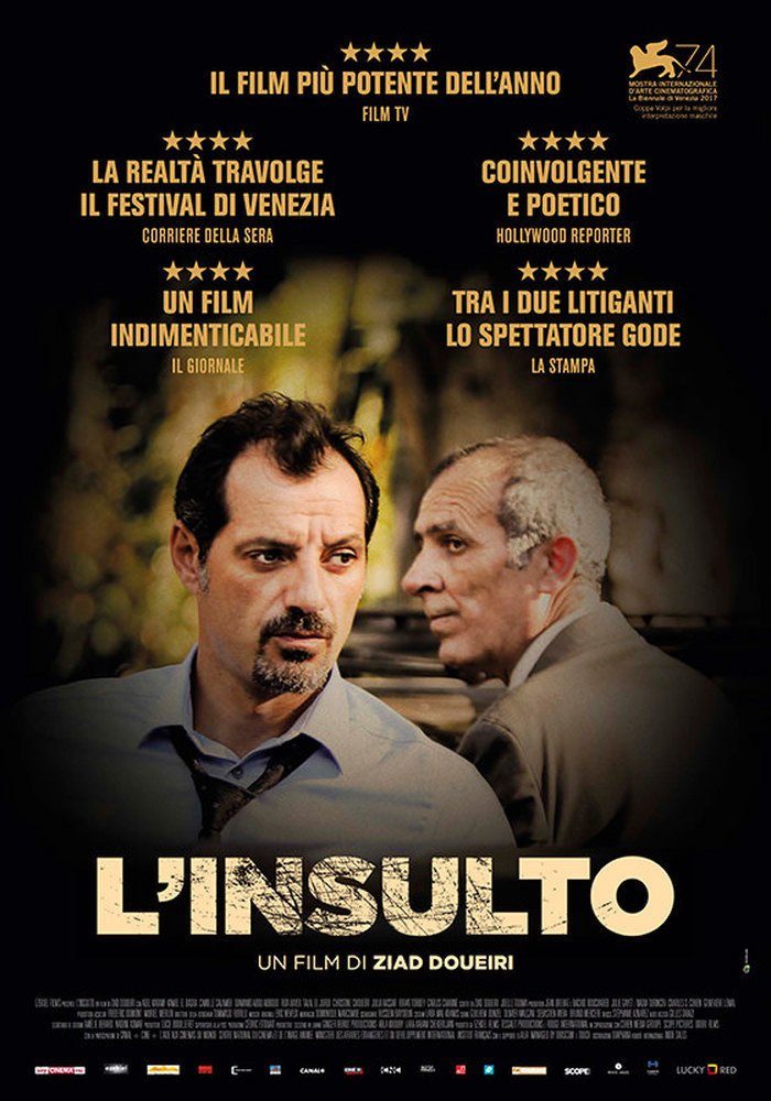 L'insulto (2017) poster locandina