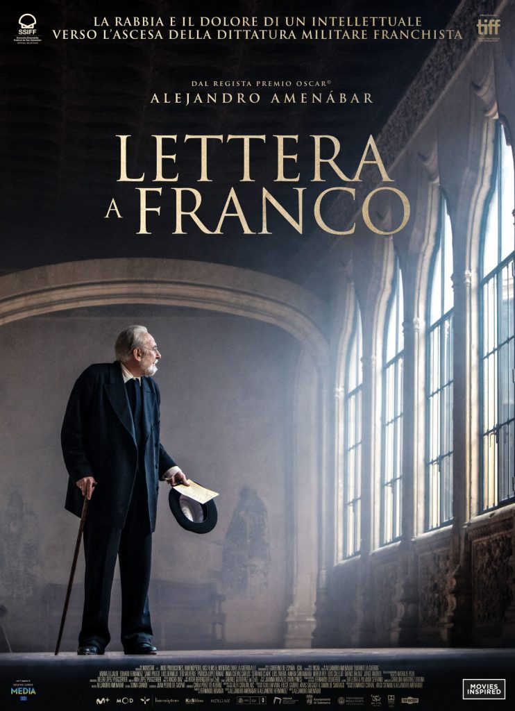 La locandina italiana del film Lettera a Franco