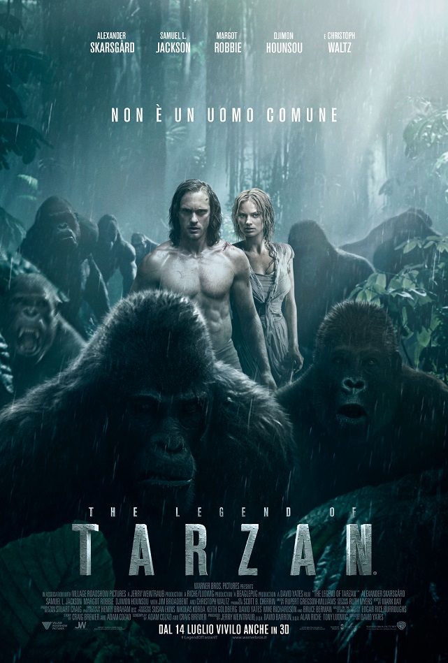 The Legend of Tarzan poster locandina