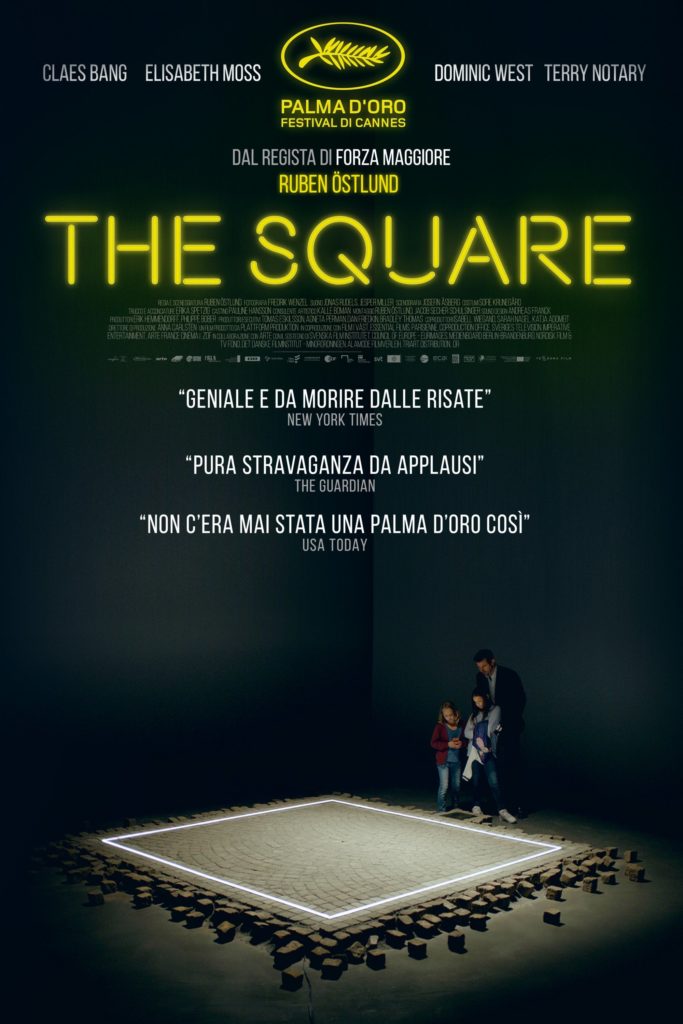 The Square poster locandina