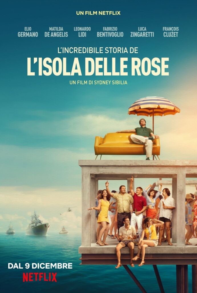 L'incredibile storia dell'Isola delle Rose poster locandina