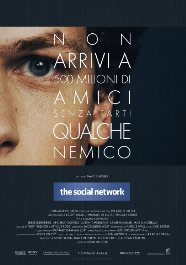 The Social Network poster locandina