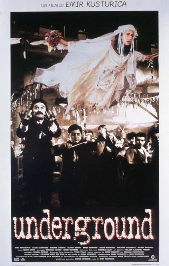 Underground (1995) poster locandina