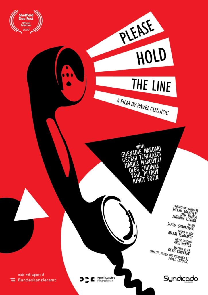 Please Hold the Line poster locandina