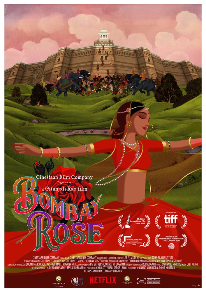 Bombay Rose poster locandina