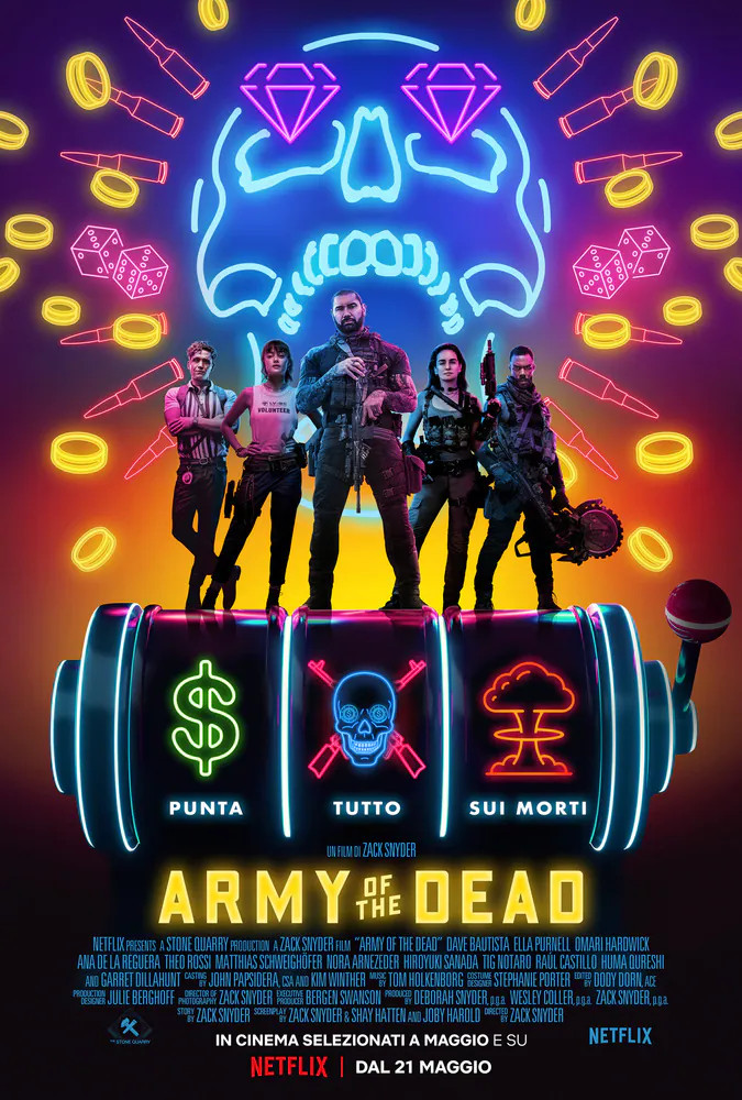 Army of the Dead poster locandina