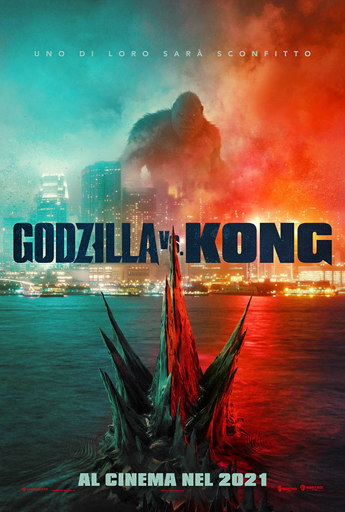 Godzilla vs. Kong poster locandina