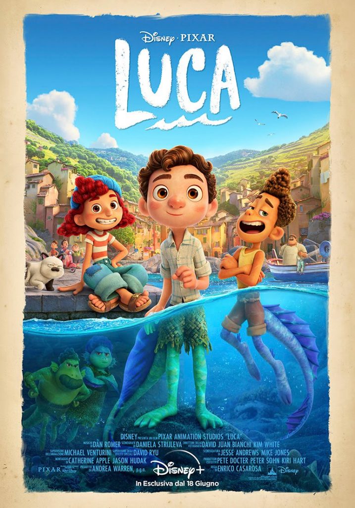 Luca (2021) poster locandina