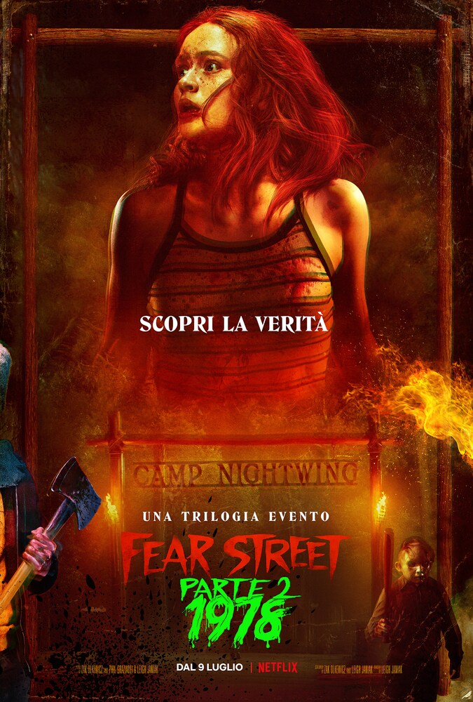 Fear Street Parte 2: 1978 poster locandina