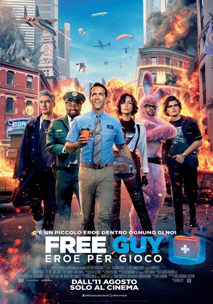 Free Guy - Eroe per gioco poster locandina