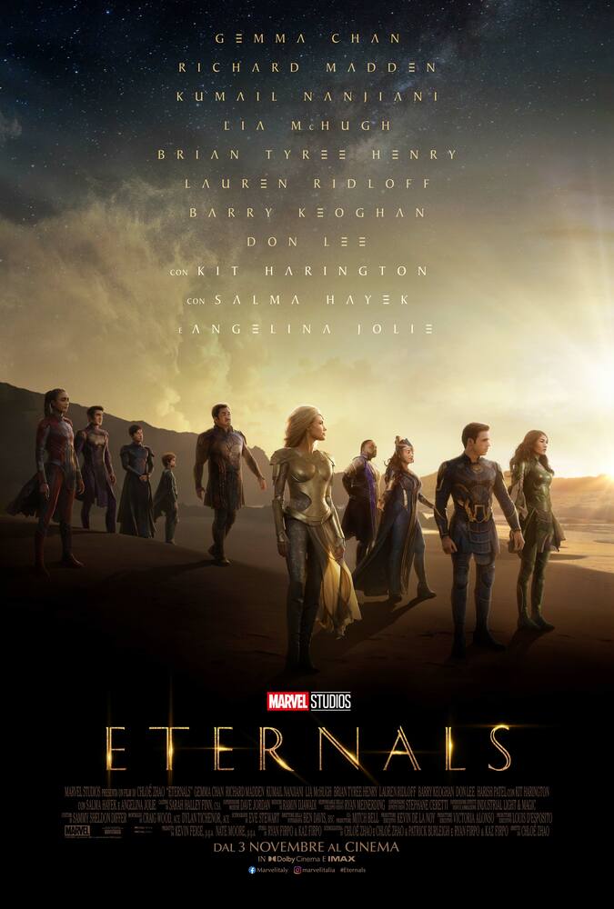 Eternals (2021) poster locandina