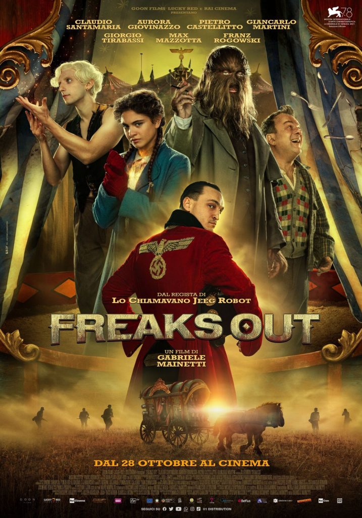 Freaks Out poster locandina