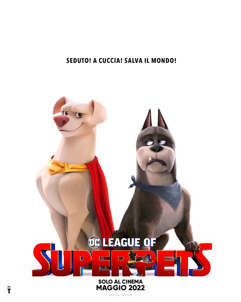 DC League of Super-Pets poster locandina