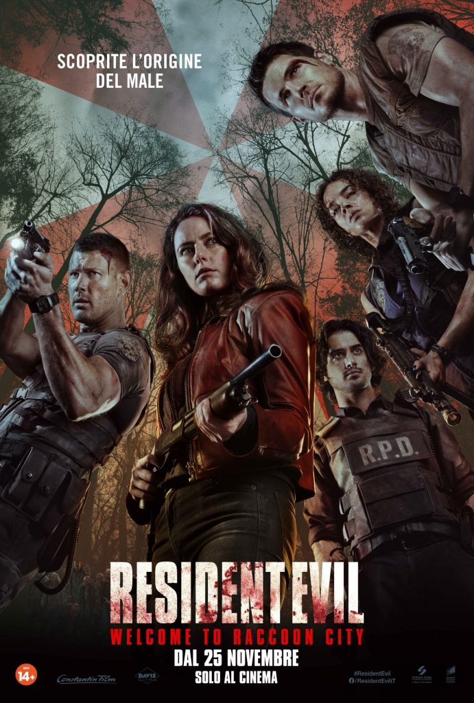 Resident Evil: Welcome to Raccoon City poster locandina