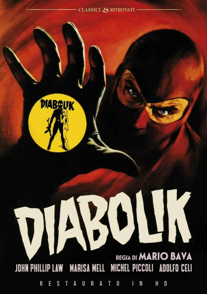 Diabolik (1968) poster locandina