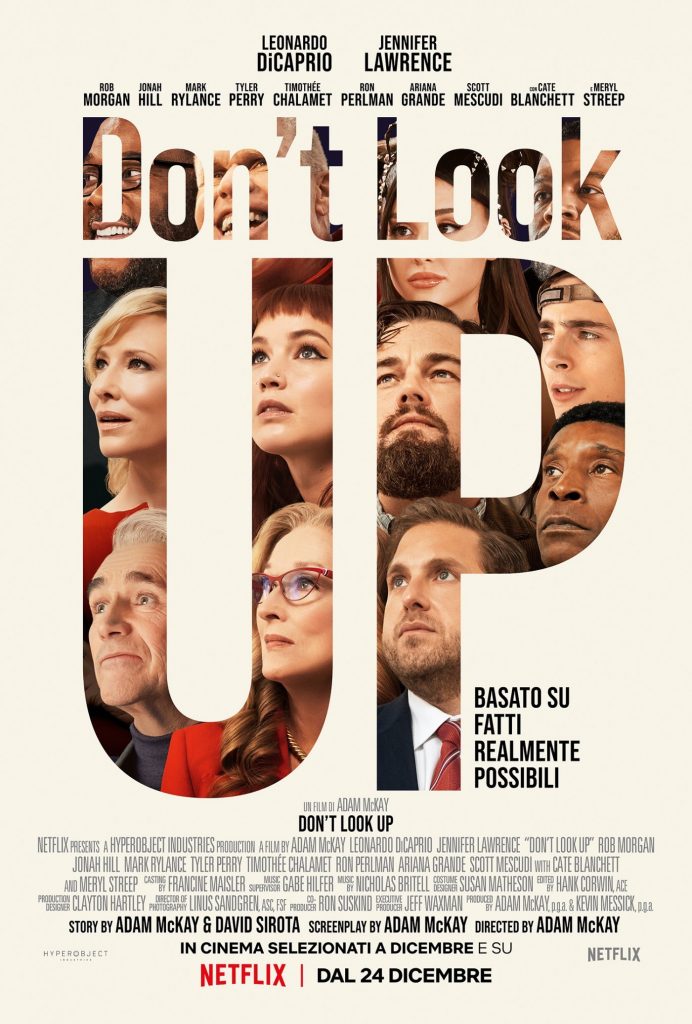 Don’t Look Up (2021) poster locandina