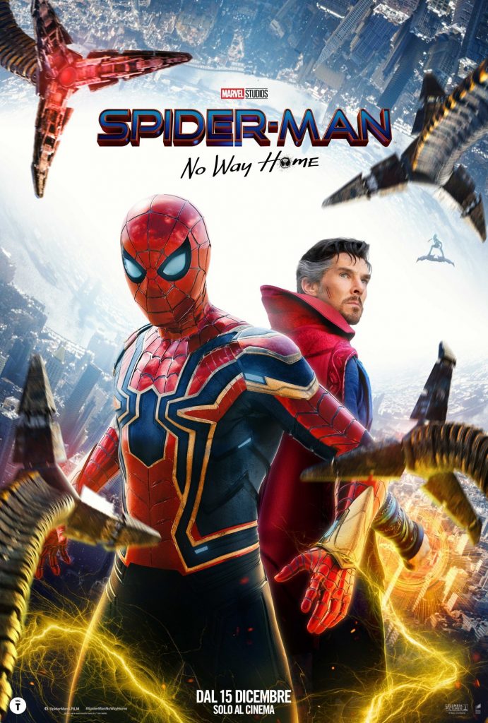 Spider-Man: No Way Home poster locandina