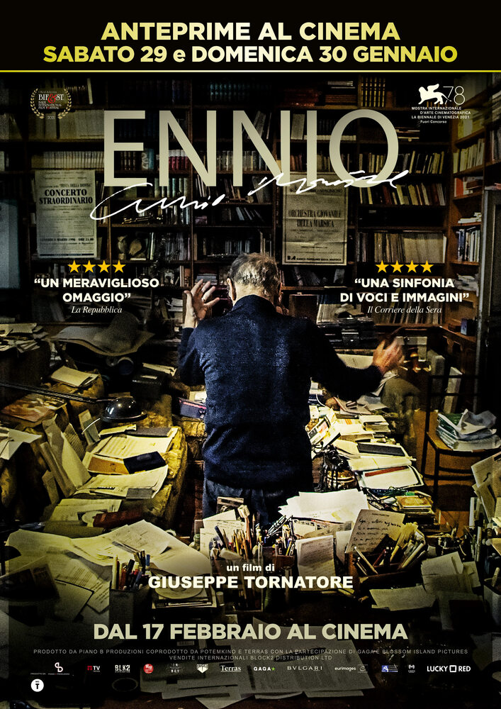 Ennio (2021) poster locandina