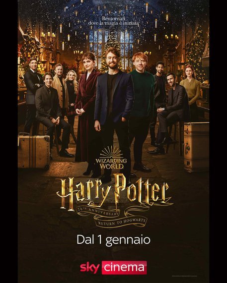Harry Potter 20th Anniversary: Return to Hogwarts poster locandina