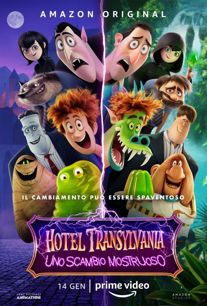 Hotel Transylvania – Uno scambio mostruoso poster locandina
