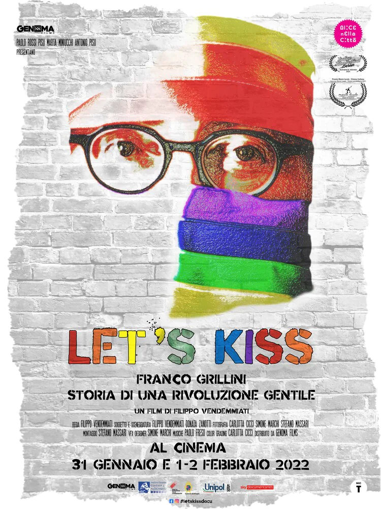 Let’s Kiss – Franco Grillini poster