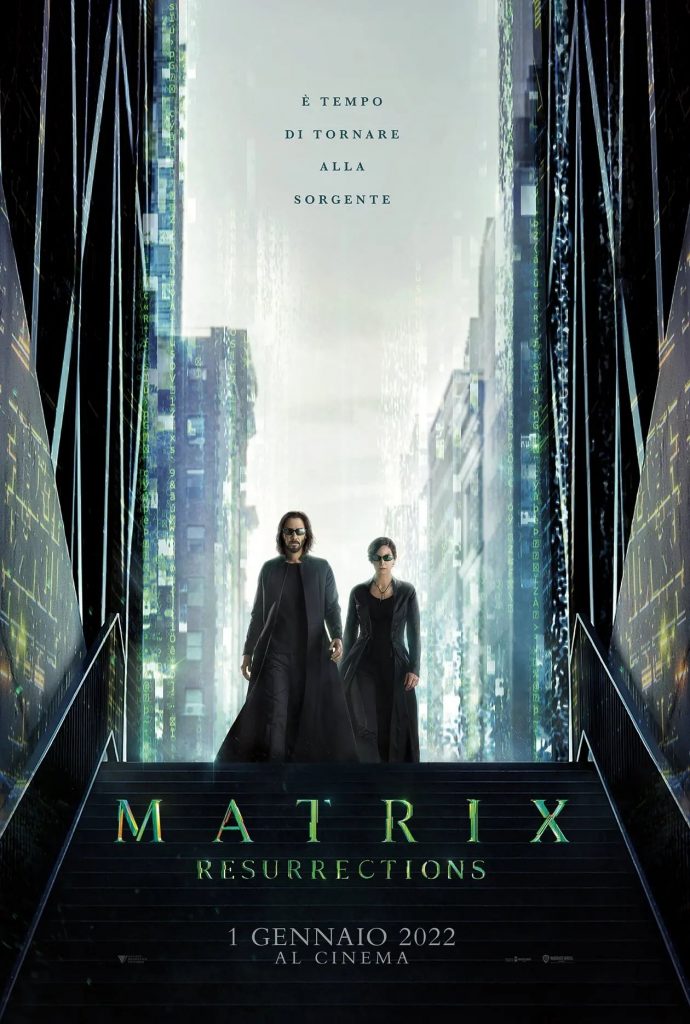 Matrix Resurrections poster locandina