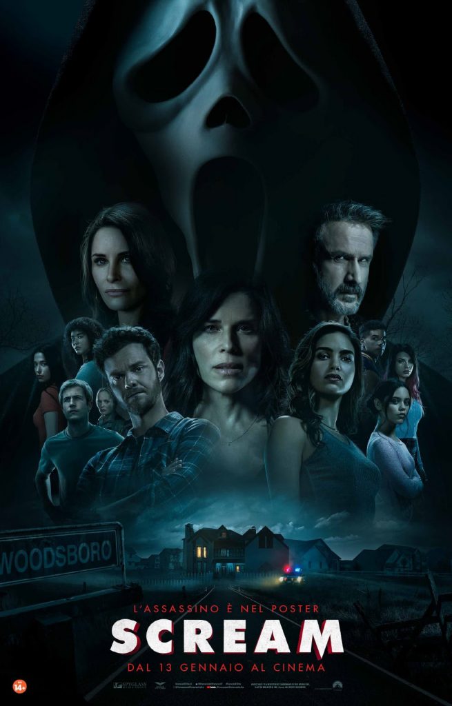 Scream (2022) poster locandina