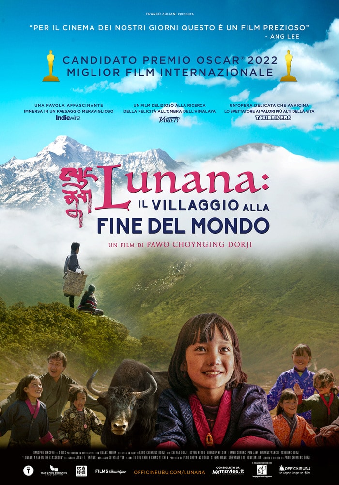 Lunana: Il vilaggio alla fine del mondo: la locandina italiana del film di Pawo Choyning Dorji