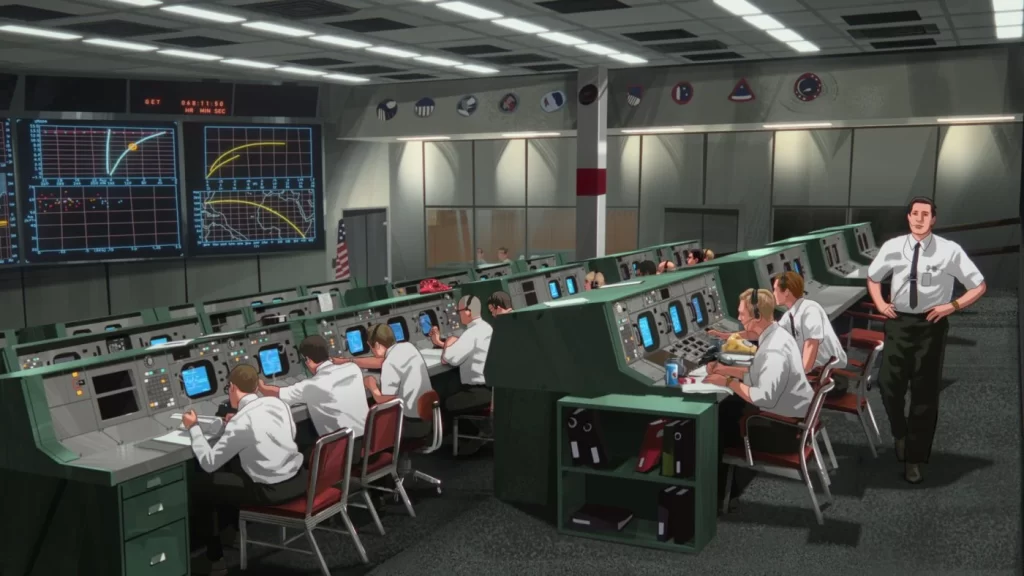 Apollo 10 e mezzo, una scena del film d'animazione