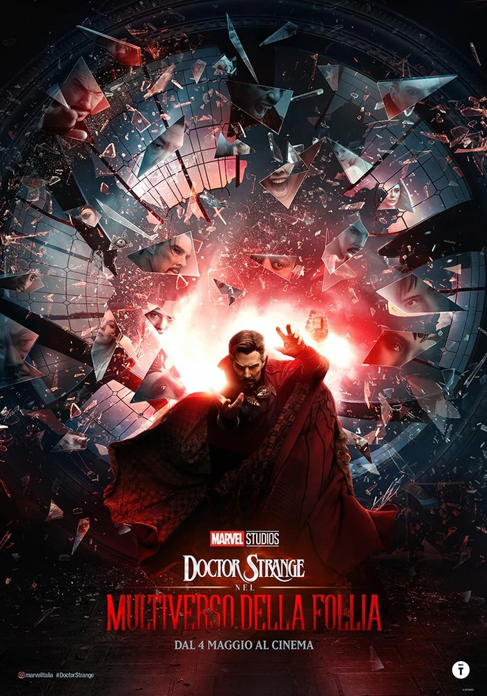 Doctor Strange nel Multiverso della Follia, la locandina italiana del film