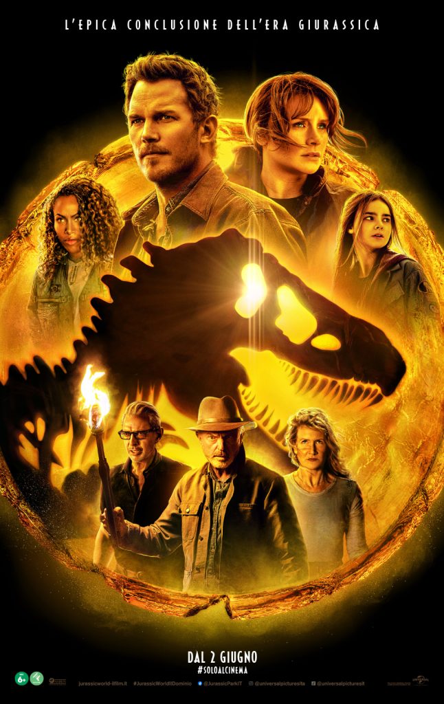 Jurassic World - Il dominio: il nuovo poster del film
