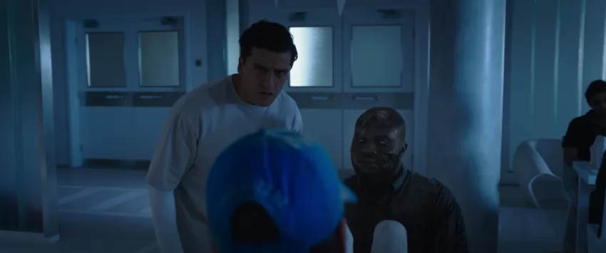 Moon Knight, Oscar Isaac in un'inquietante scena del quinto episodio
