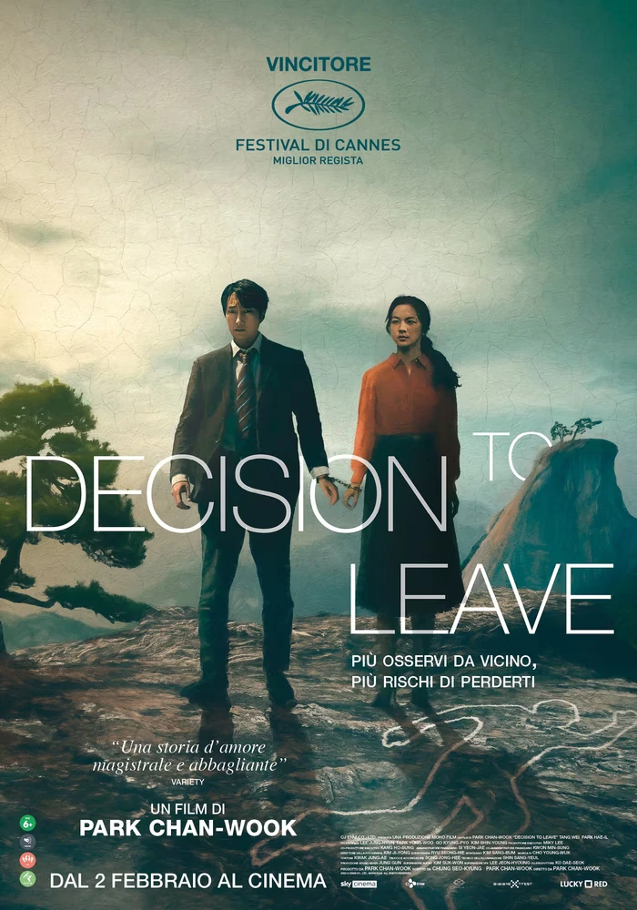 Decision to leave, la locandina italiana del film