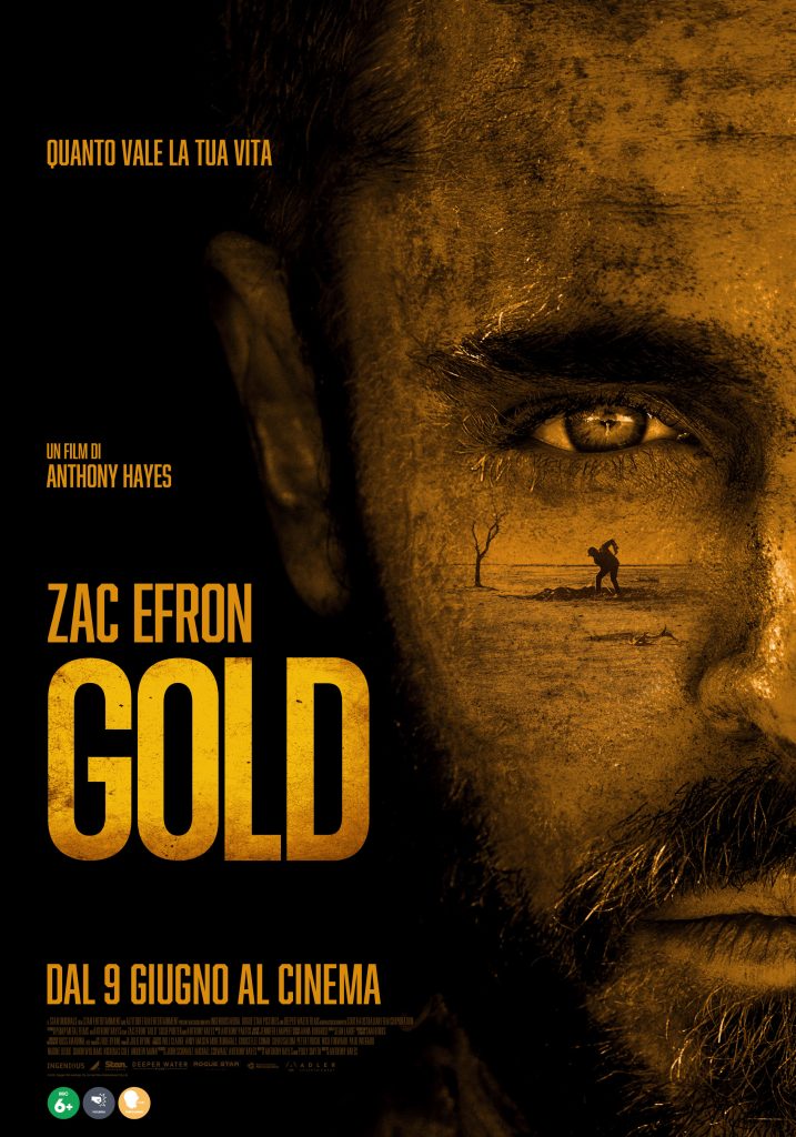 Gold (2022), la locandina italiana del film