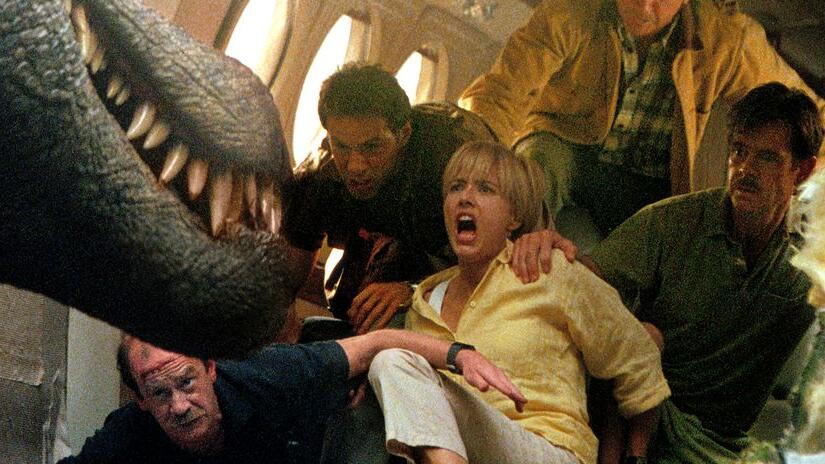 Jurassic Park III, un'immagine del film