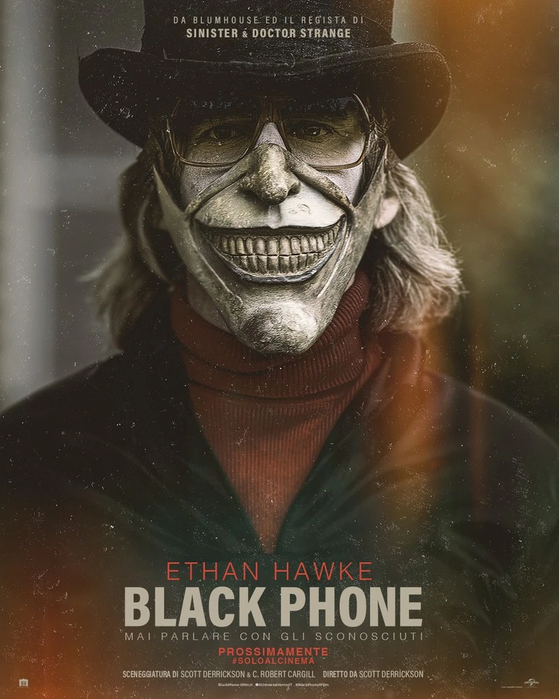 Black Phone, la locandina italiana