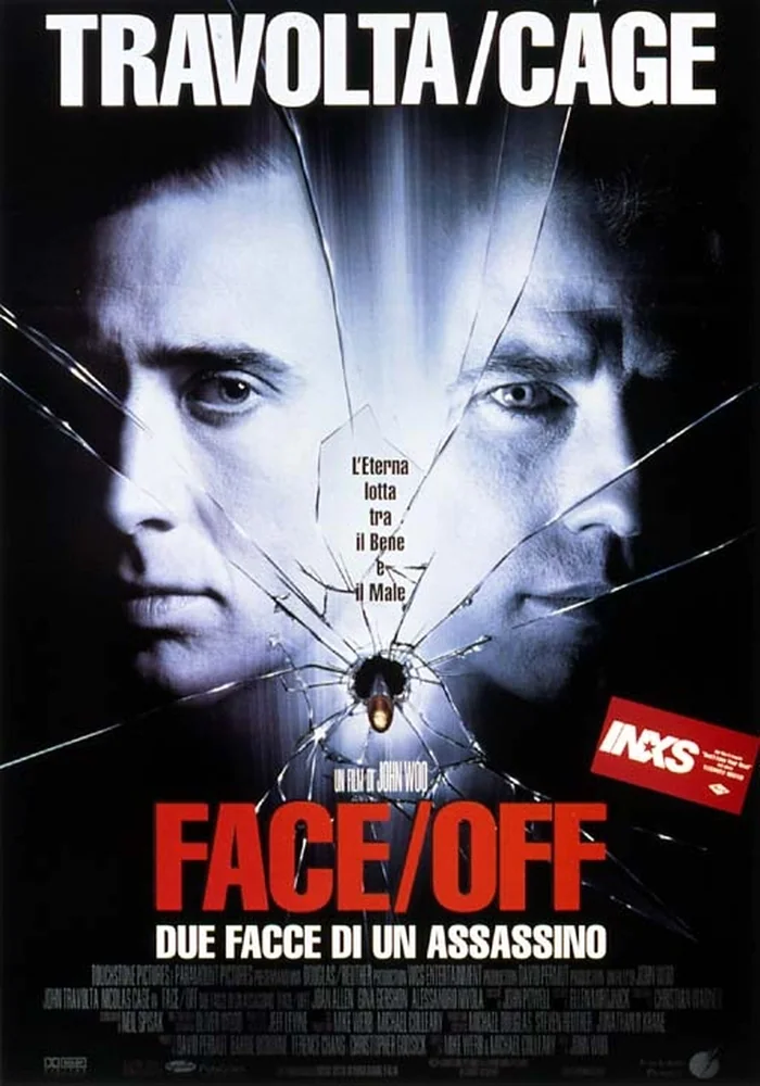 Face/Off, la locandina italiana del film
