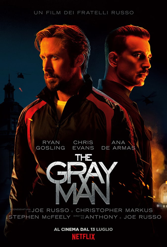 The Gray Man, la locandina del film