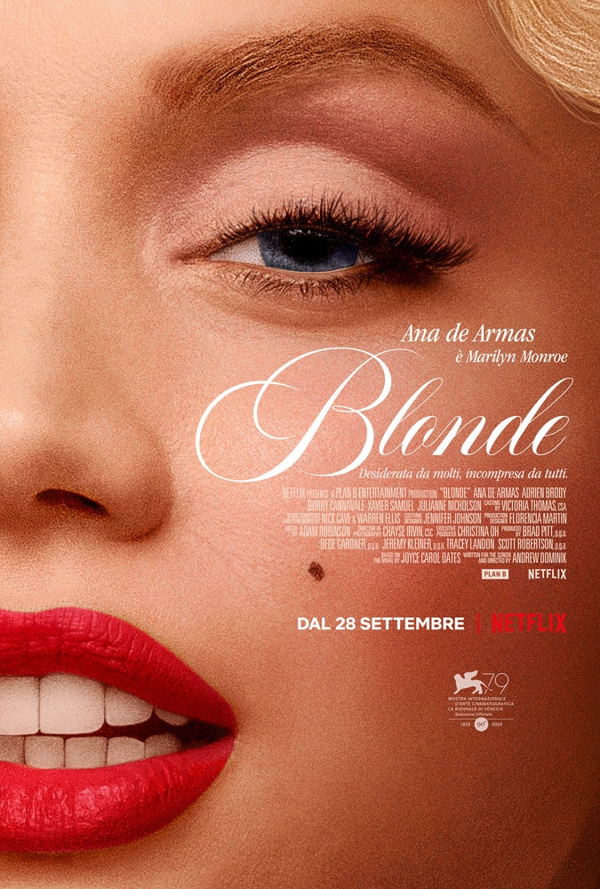 Blonde, la locandina italiana