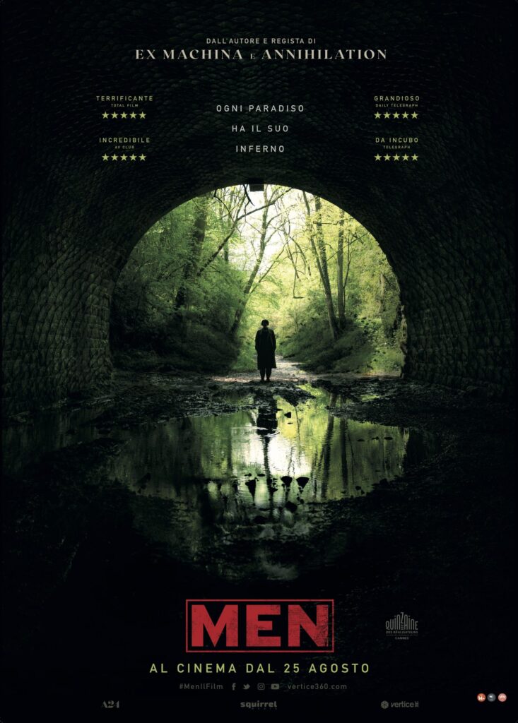 Men, la locandina italiana del film