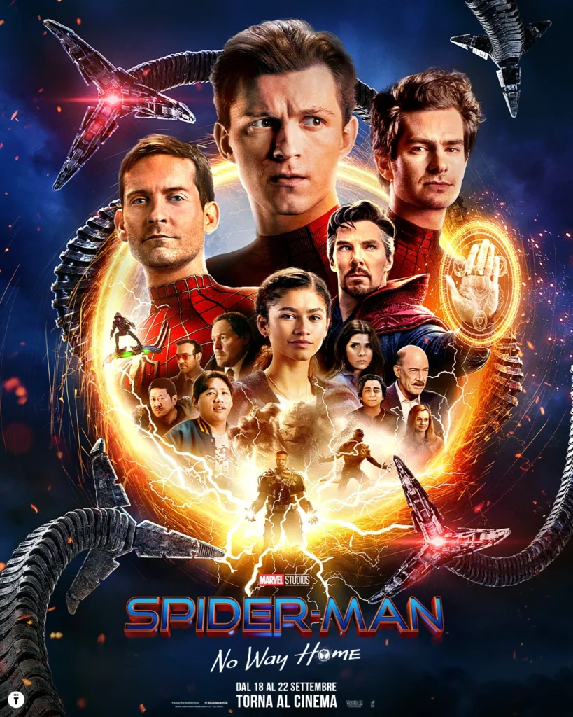 Spider-Man: No Way Home, il poster della versione estesa