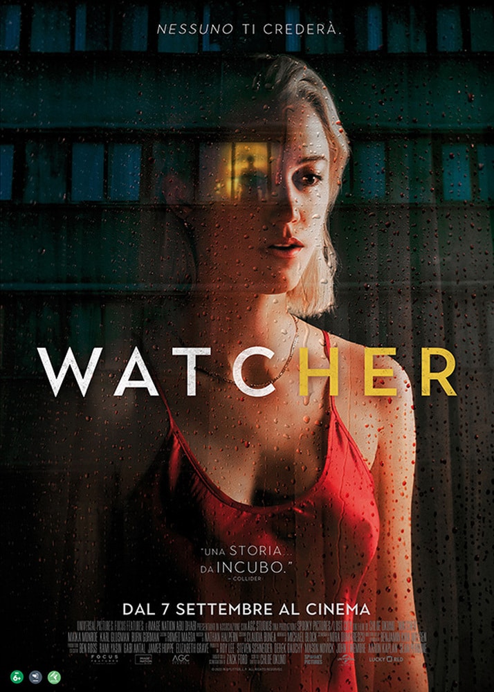 Watcher, la locandina italiana del film