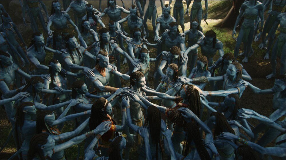Avatar, un momento del film