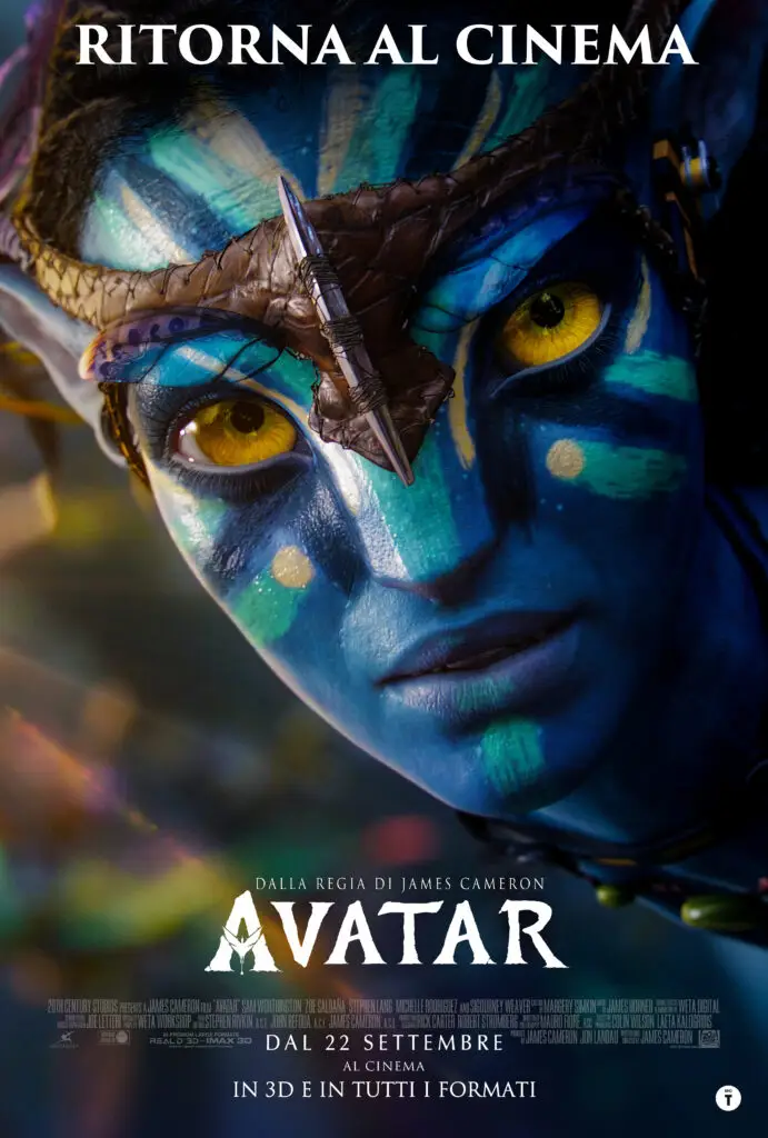Avatar, la locandina italiana del film